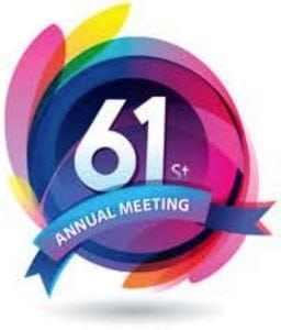 61st Annual Meeting Logo